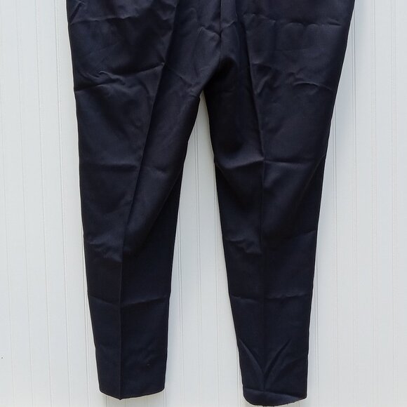 Flying Cross Fechheimer Uniform Pants 58 LAPD Navy Blue Unhemmed Garbadine Mens - Picture 9 of 15